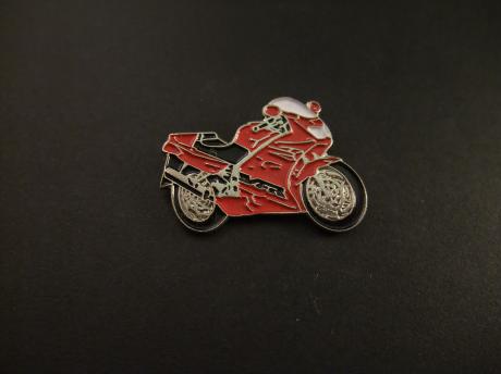 Honda VFR 750F motor rood wit scherm